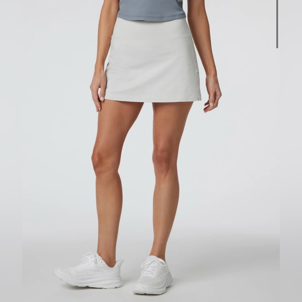 Vuori - Halo Performance Skirt - Salt Heather